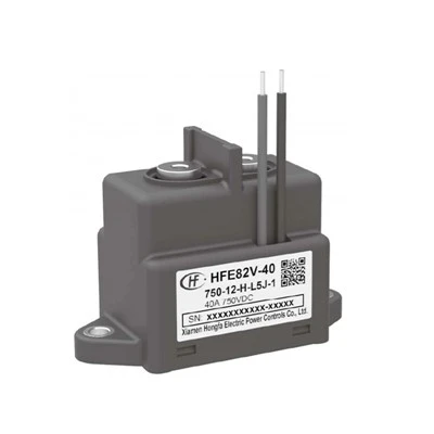 HFE82V-40 HONGFA الجهد العالي DC المقاولين 450V 750V 40A